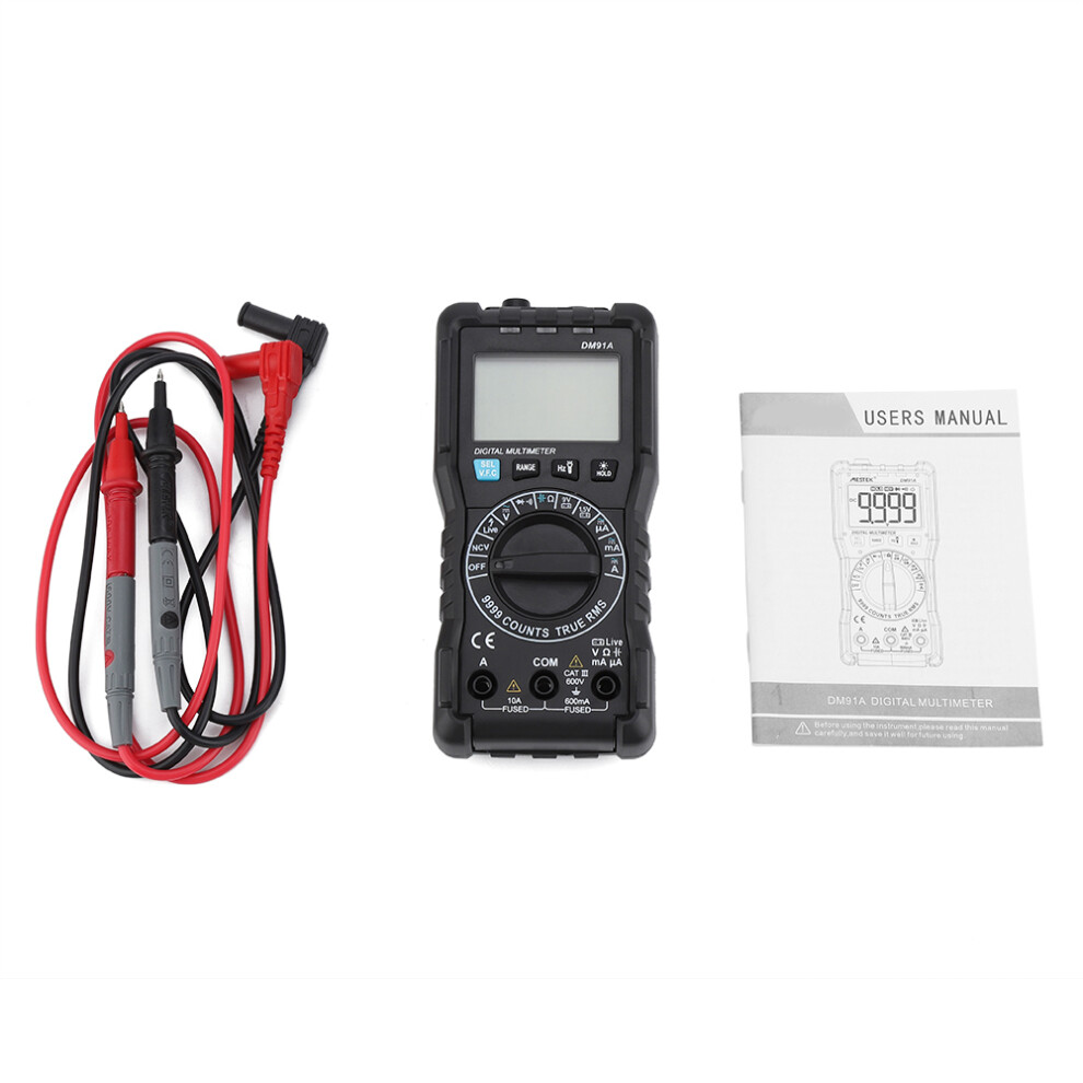 DM91A 9999 Count Professional Multimeter