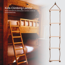 Adjustable Kids Rope Ladder Climbing Swing Play