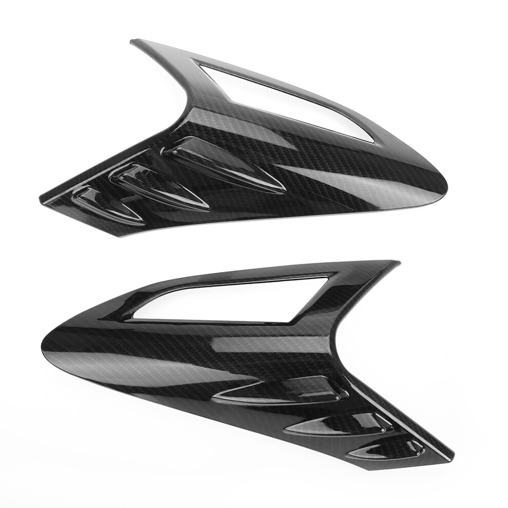 Carbon Fiber Style Rear Back Lamp Tail Cover Trim For Toyota Chr 4Pcs Light 6921392714389