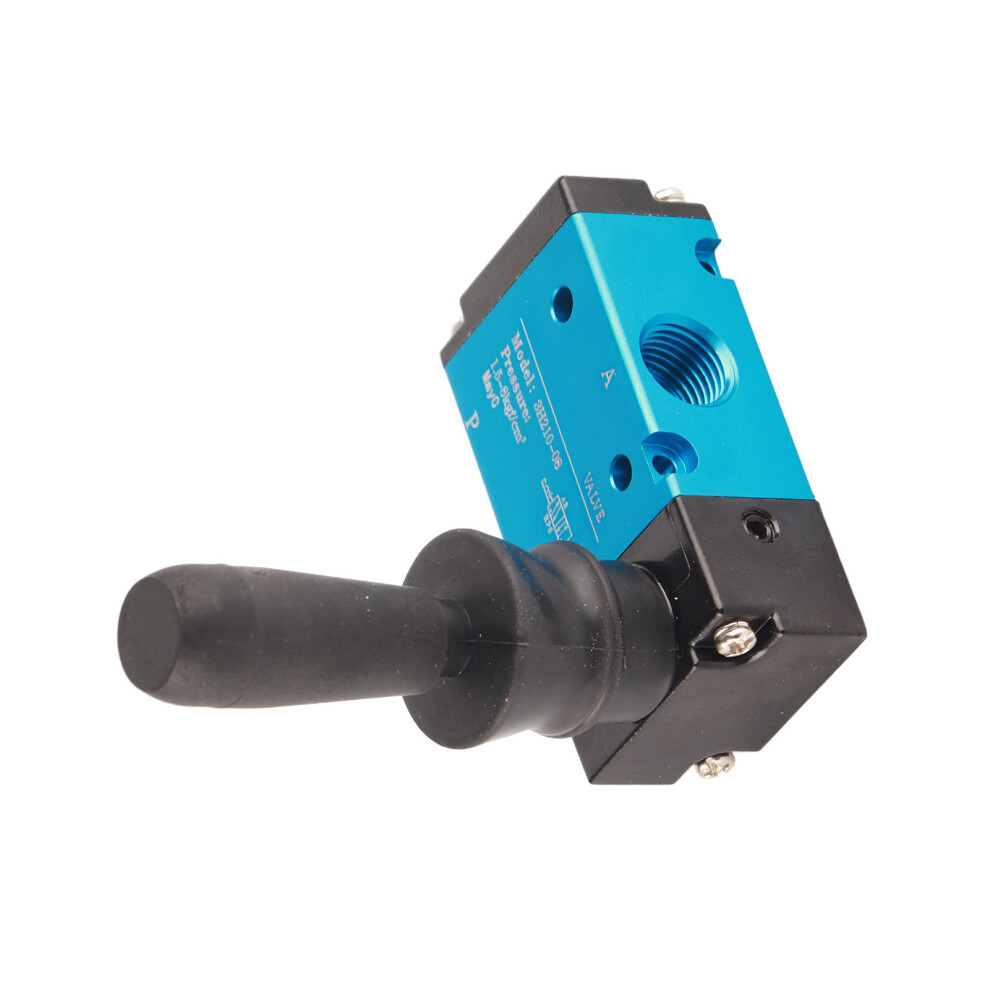 Manual Pneumatic Air Valve 3H210-08 2-Position 3-Way 1/4'' Hand Lever 5001392714631
