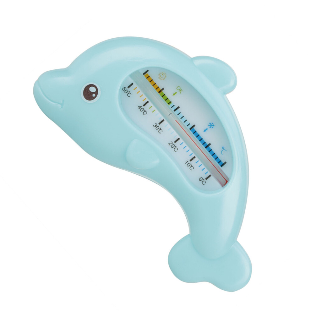Baby Water Thermometer Dolphin - Safe Bath Care, 12Cm Blue