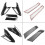 Toyota CHR 2018 Carbon ABS Tail Light Covers 4 Pcs 1