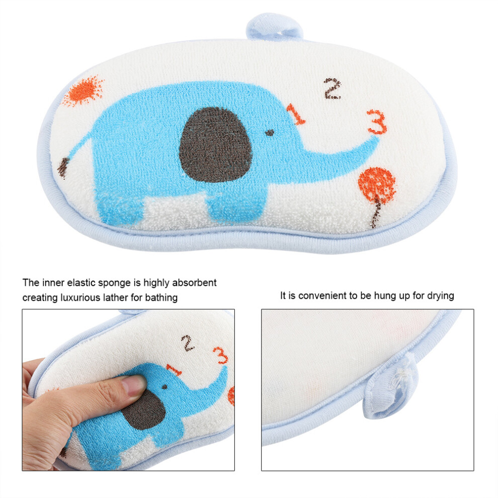 Elephant Baby Cotton Bath Sponge Brush