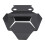Motorcycle Front Engine Housing Protector for R1200GS 2014-2017 Black 6