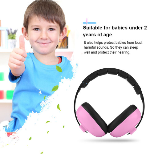 Baby Gehörschutz Ohrschützer Rosa SNR 27 dB 2