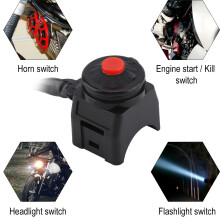 Motorcycle Handlebar Control Switch 7/8 12V