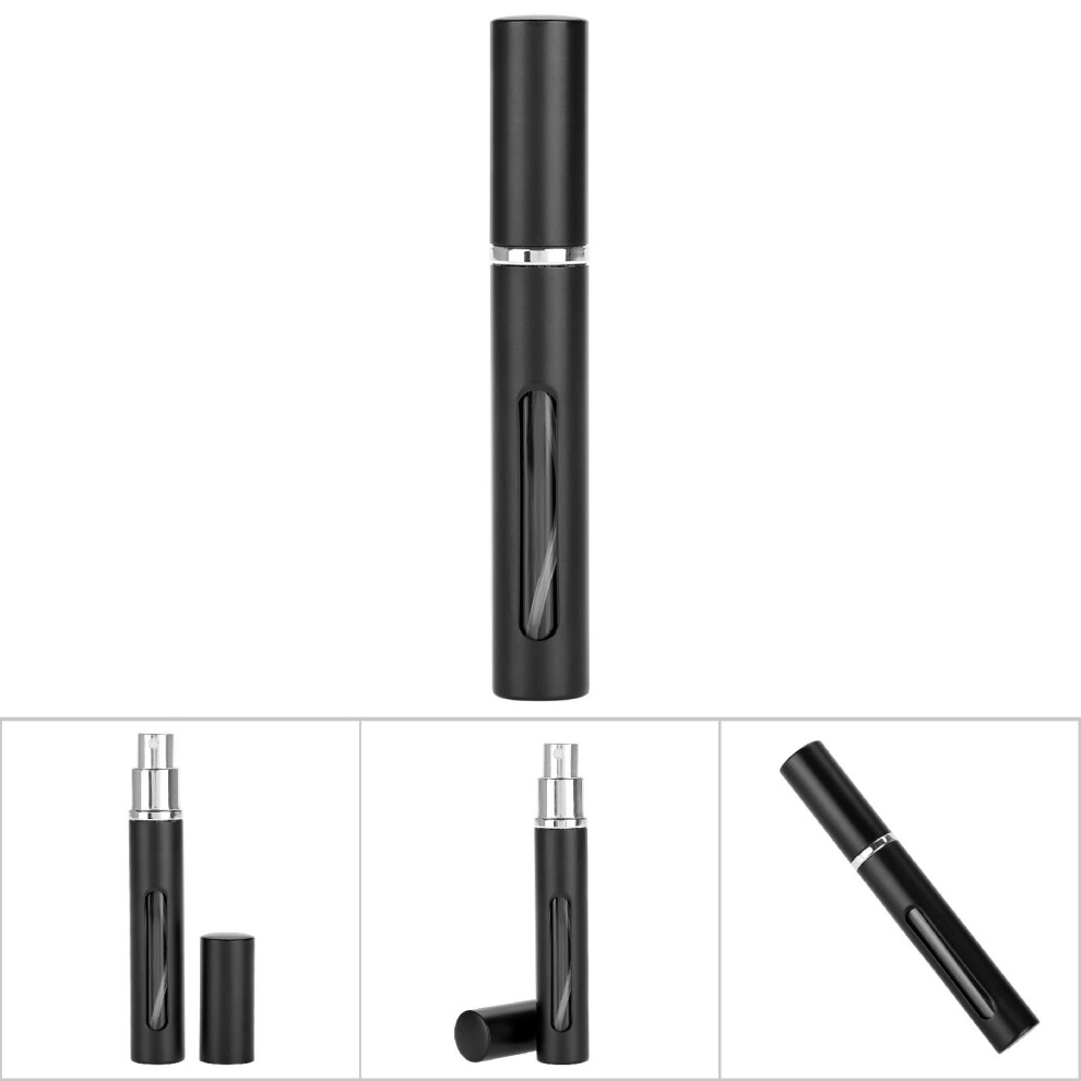 5ml Mini Aluminium Glass Perfume Bottle Travel Cosmetic Tool in 3 Colors