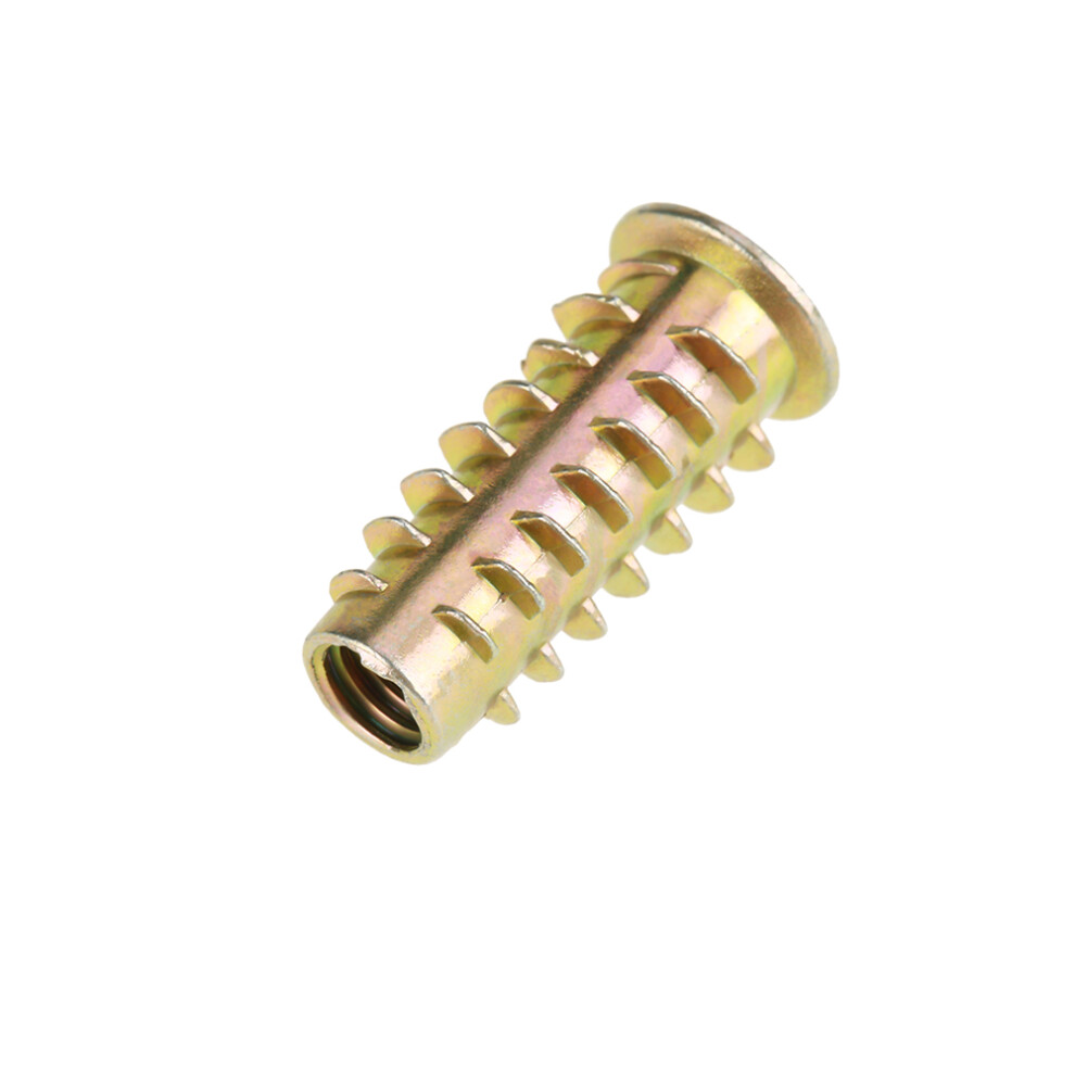 M6*25Mm Zinc Alloy Furniture Nuts 20Pcs Hex Drive Head For Wood Repair 6911392715646