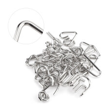Metal Wire Puzzle Game 15Pcs Kids Educational Toys for Brain Development & Fun