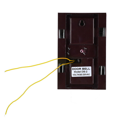 Kabel-Türklingel, manuell, weiß 2