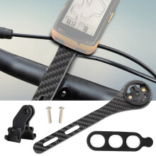Carbon Fiber Bike Handlebar Mount for All Series, Black, 16.3x4cm