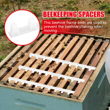 Plastic Beehive Frame Ends 10Pcs Durable Spacers Beekeeping Equipment