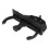 Plastic Rear Cup Holder Bracket for E39 BMW 16.2*8cm Black 4
