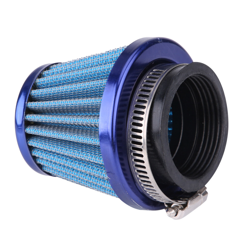 44Mm Air Filter For Gy6 150Cc Atv Quad Scooter Moped (Blue) Blue 8001392720226