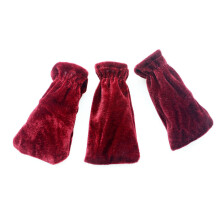 3Pcs Pleuche Piano Pedal Cover Cases – Red, Durable & Anti-Dust