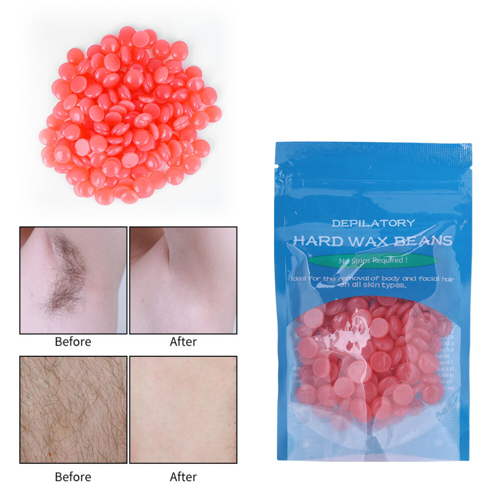 Hard Wax Beans for Hair Removal 50g Strawberry & 9 Flavors | Body & Legs