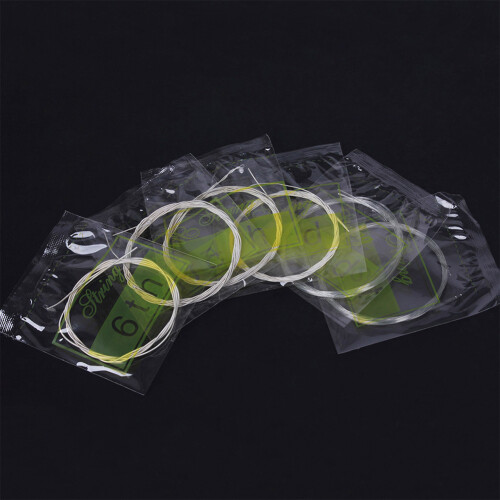 11 Strings Oud Replacement Set - Silver Plated Copper Alloy Nylon Material