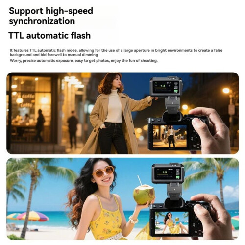 TR TTL Hot Shoe Riser for  E-TTL II for IT30pro/IT20/22 Universal Flash Compatibility