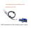Amplifier Module for Piezoelectric Film Pressure Sensor Vibration PVDF LDT0-028K 6