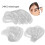 24Pcs Transparent Reusable Eyebrow Stencil Makeup Template Tools 4
