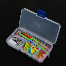 56Pcs Crochet Knitting Needles Set with Tape Measure and Storage Case