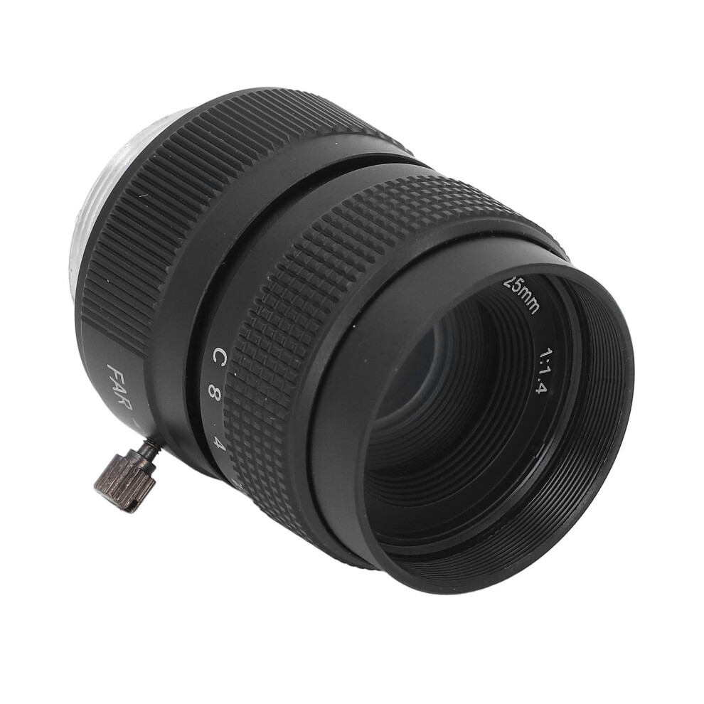 Industrial Aperture Lens 1/2 Inch F1.4 25mm C Mount Manual