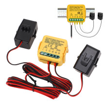 WiFi Smart Energy Monitor 2.4GHz, 80A Solar Current Transformer Clamp
