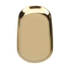 Stainless Steel Nordic Style Cake Plate for Jewelry Cosmetics Desk Storage Gold