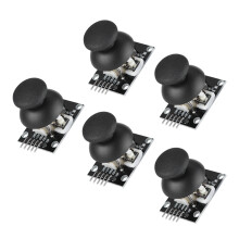 5 Pcs Dual Axis Joystick Modules for PS2 Gamepad Arduino Compatible Sensor