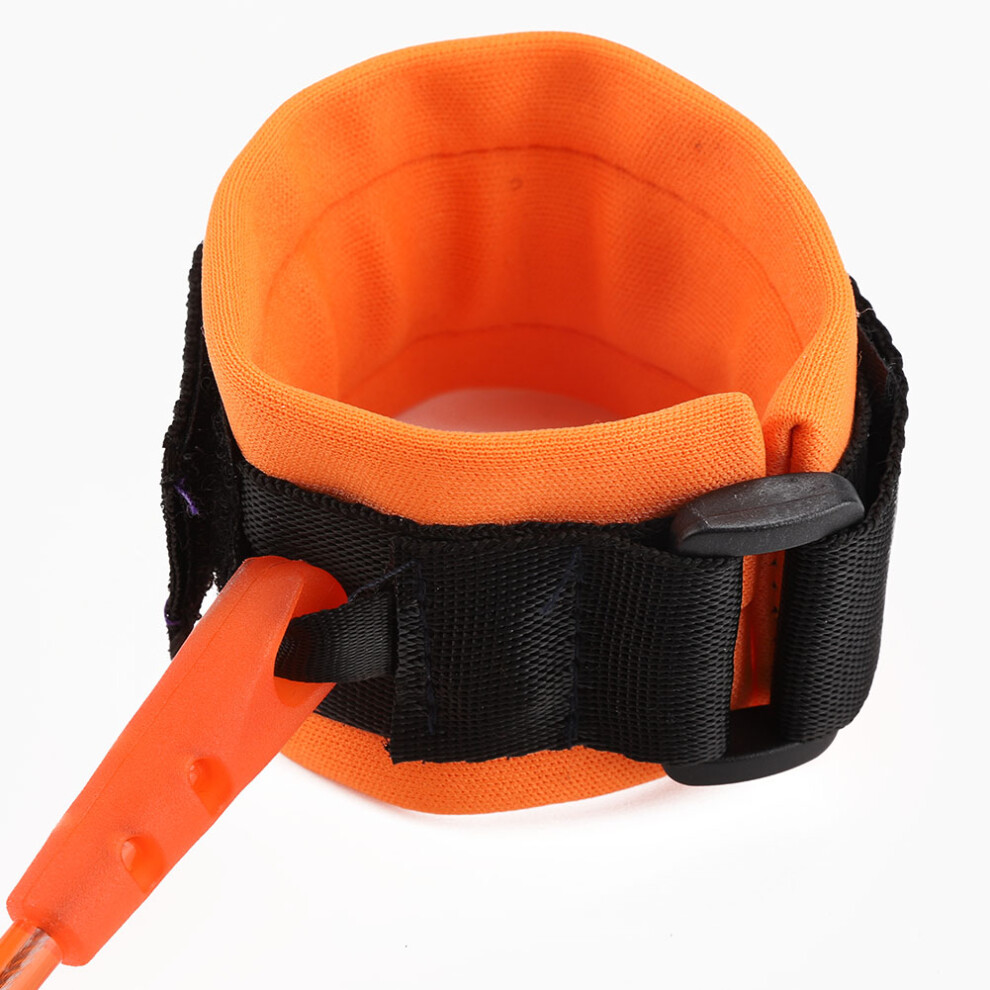 Kids Elastic Anti-Lost Wristband Safety Rope, 150Cm Orange