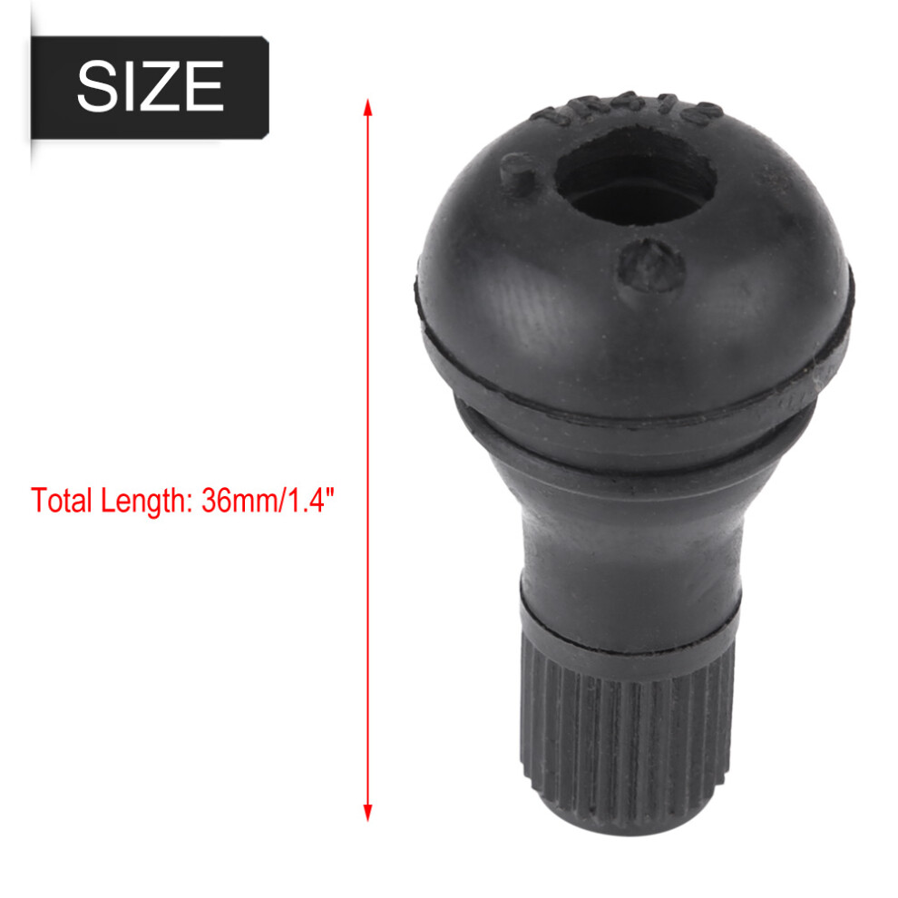 10 Pack Tr412 Rubber Tyre Valve Stems 7293282199170