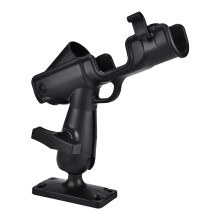 Adjustable Fishing Rod Rest Bracket for Kayak Canoe Boat - Rotating Stand