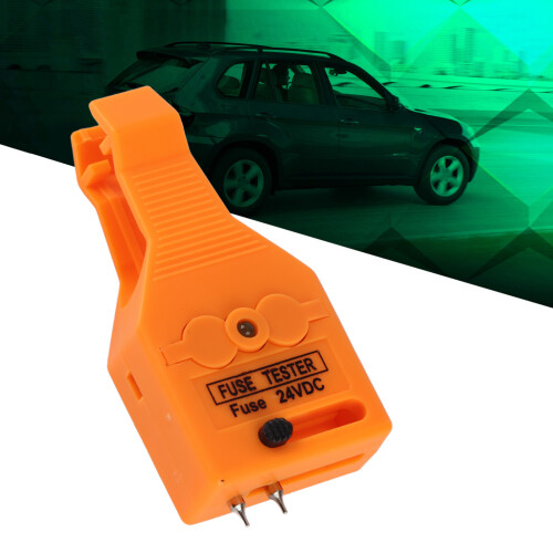 Multi-Functional Automotive Fuse Checker & Puller Tool, Orange, 70x30x16mm