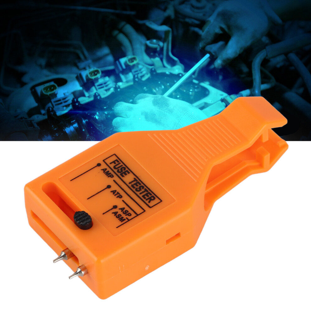 Multi-Functional Automotive Fuse Tester & Puller, 70X30x16mm Orange 4631392901888