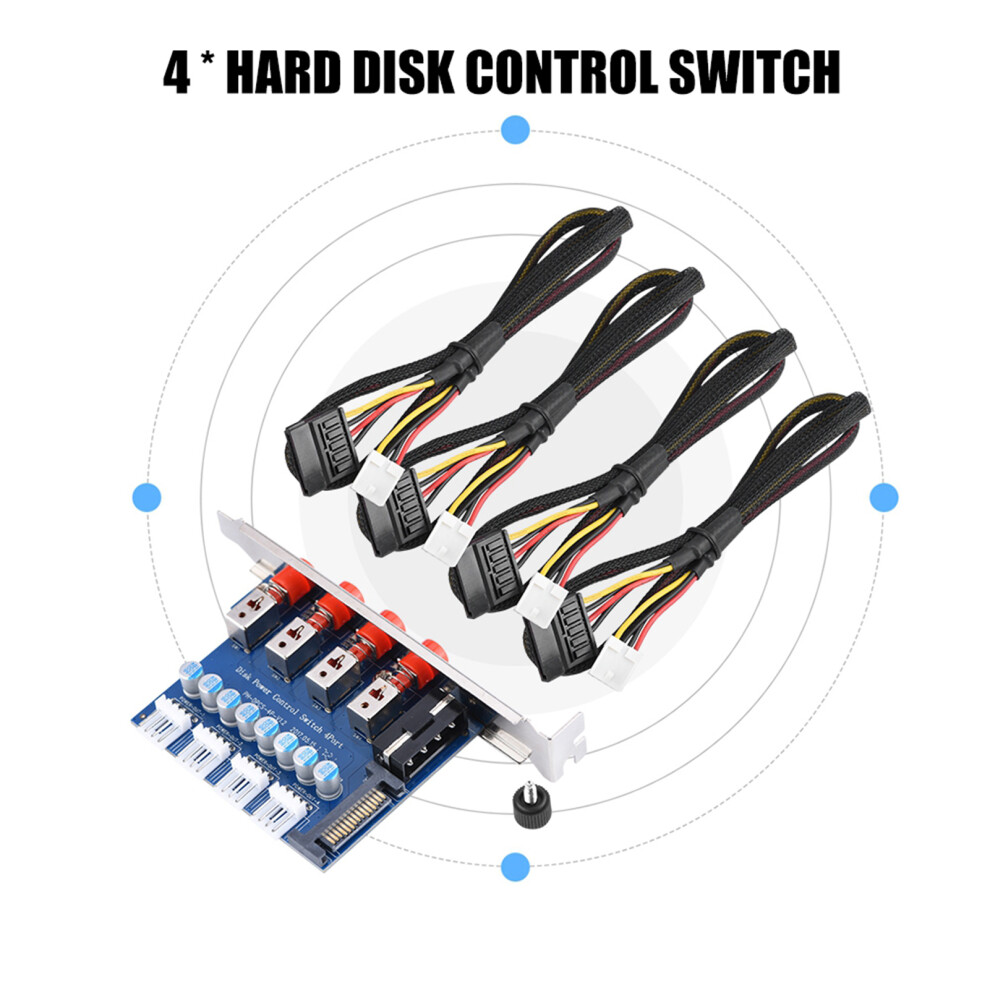 Multiple HDD Control Switch SATA