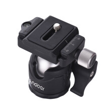 Mini Ball Head for DSLR & Smartphone, 360 Rotation, 4cm Bottom