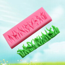 3D Grass Silicone Cake Mold Food Grade, Microwave Safe, DIY Baking Tool
