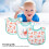 3pk Cotton Baby Bibs Soft Knitted Feeding 4