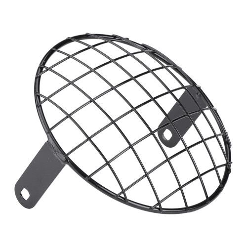 7" Side Mount Headlight Grille for Vintage Bikes 1