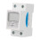 220V 5(80)A Digital Single Phase 2-Wire Electric Meter 8.3x6.5cm 5