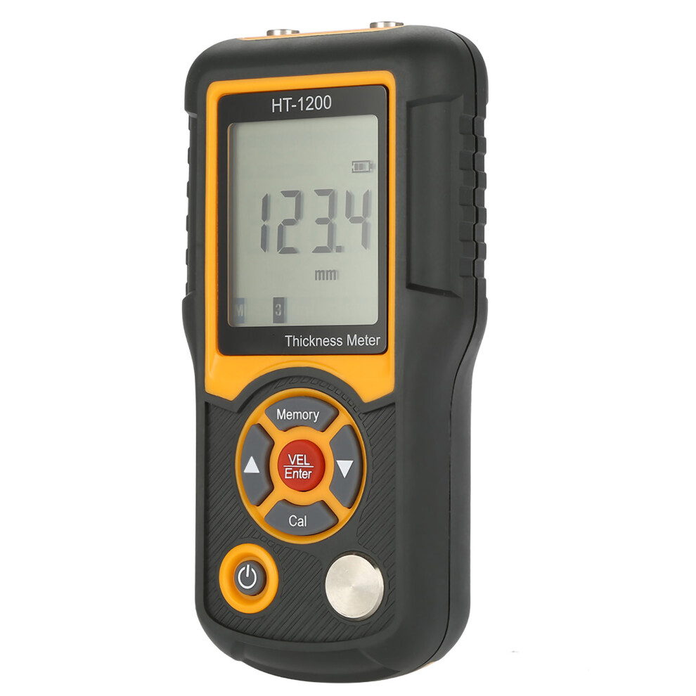 LCD Ultrasonic Thickness Tester Gauge HT-1200