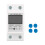 220V 5(80)A Digital Single Phase 2-Wire Electric Meter 8.3x6.5cm 13