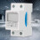 220V 5(80)A Digital Single Phase 2-Wire Electric Meter 8.3x6.5cm 8
