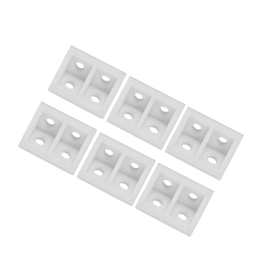 Plastic Corner Gussets 50Pcs Right Angle Brackets For Furniture And Shelving 3761392740338