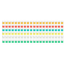 120pcs Mini Blade Fuses Set 5A-30A, Durable Zinc Alloy, Color Coded