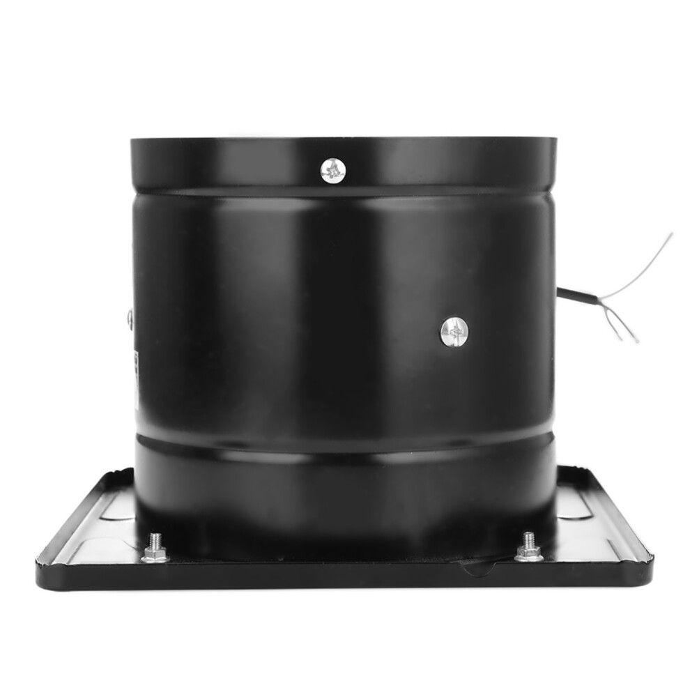 190Mm 40W 220V Wall Mounted Exhaust Fan Low Noise Garage Ventilation (Black) 7601392741330