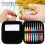 Premium 9PCS Crochet Hooks Set Aluminium & Plastic Handle for Smooth Knitting 4