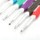Premium 9PCS Crochet Hooks Set Aluminium & Plastic Handle for Smooth Knitting 6