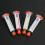 4PCS PCB Flux Solder Paste Set, 10cc, Multi-Color, Needle & Light 6