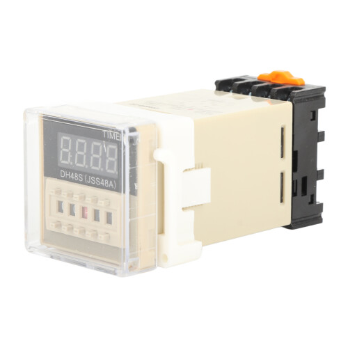 DH48S‑2Z Digital Timer Relay 0.01S-99H, 5A, 11x5.5cm 2
